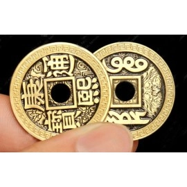 Chinese Flipper Coin - Half Dollar Size 