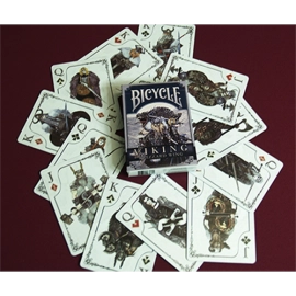 Spielkarten Bicycle Viking Blizzard Wing Deck by Crooked Kings Cards