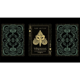 Spielkarten Venexiana Dark Masked (Limited Edition) by Lotrek