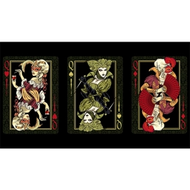 Spielkarten Venexiana Dark Masked (Limited Edition) by Lotrek