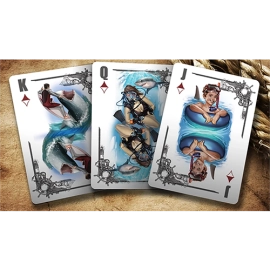 Spielkarten Bicycle 40 Years of Fear (Special Edition) Jaws Playing Card by Crooked Kings