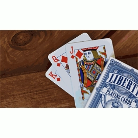 Spielkarten Liberty Playing Cards (Red) by Jackson Robinson and Gamblers Warehouse