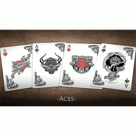 Spielkarten Bicycle Middle Kingdom (White)  Playing Cards Printed by US Playing Card Co