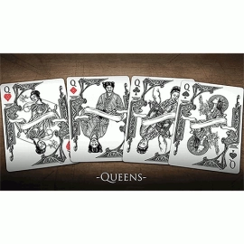 Spielkarten Bicycle Middle Kingdom (White)  Playing Cards Printed by US Playing Card Co