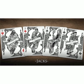Spielkarten Bicycle Middle Kingdom (White)  Playing Cards Printed by US Playing Card Co