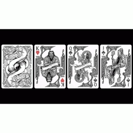 Spielkarten Bicycle Middle Kingdom (White)  Playing Cards Printed by US Playing Card Co