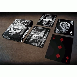 Spielkarten Bicycle Middle Kingdom (Black)  Playing Cards Printed by US Playing Card Co
