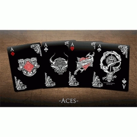 Spielkarten Bicycle Middle Kingdom (Black)  Playing Cards Printed by US Playing Card Co