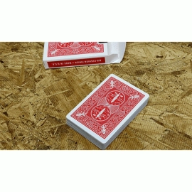 Spielkarten Bicycle Maiden Back (Red) by US Playing Card Co