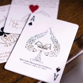 Spielkarten Fig. 25 Standard Edition Playing Cards by Cosmo Solano and Printed at US Playing Cards