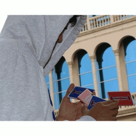 Jerry Nugget Cardistry Trainers (Blue Double Backer) by Magic Encarta -  Set of 5