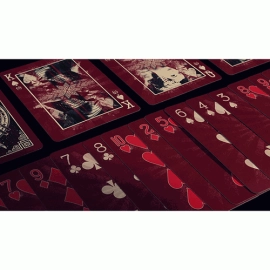 Spielkarten Samurai Deck V3 (Red) by USPCC and Marchand de Trucs