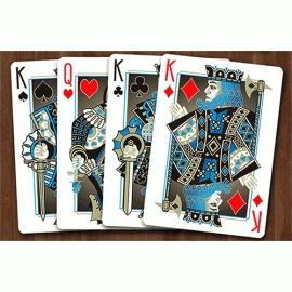 Spielkarten Avant-Garde United Cardists 2017 Playing Cards by Edgy Brothers (Blue)
