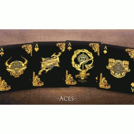Spielkarten Middle Kingdom (Gold) Playing Cards Printed by US Playing Card Co