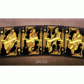 Spielkarten Middle Kingdom (Gold) Playing Cards Printed by US Playing Card Co