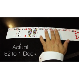The 52 to 1 Deck Blue (Gimmicks and Online Instructions) by Wayne Fox and David Penn