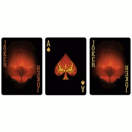 Spielkarten Bicycle Natural Disasters "Wildfire" Playing Cards by Collectable Playing Cards
