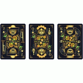 Spielkarten Calaveras de Azúcar Blue Edition Playing Cards Printed by USPCC
