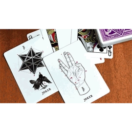 Spielkarten Ravn Playing Cards (Purple) Designed by Stockholm17