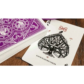 Spielkarten Ravn Playing Cards (Purple) Designed by Stockholm17