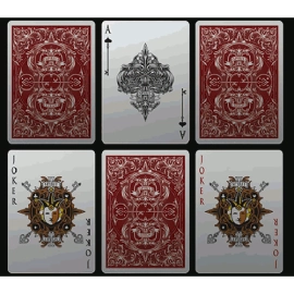 Spielkarten Bicycle Spirit II (red) MetalLuxe Playing Cards