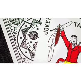 Spielkarten White Tally Ho (Fan Back) Playing Cards