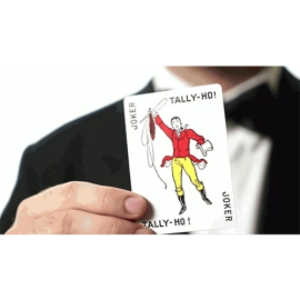 Spielkarten White Tally Ho (Fan Back) Playing Cards