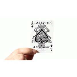 Spielkarten White Tally Ho (Fan Back) Playing Cards