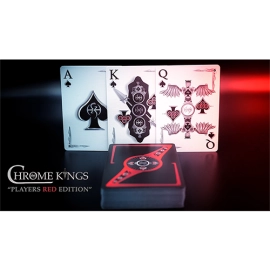 Spielkarten Chrome Kings Limited Edition Playing Cards (Players Red Edition) by De'vo vom Schattenreich and Handlordz