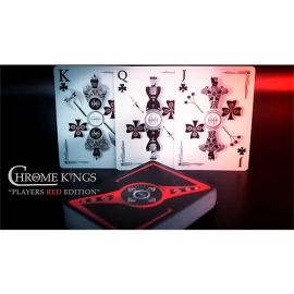 Spielkarten Chrome Kings Limited Edition Playing Cards (Players Red Edition) by De'vo vom Schattenreich and Handlordz