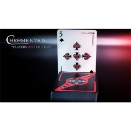 Spielkarten Chrome Kings Limited Edition Playing Cards (Players Red Edition) by De'vo vom Schattenreich and Handlordz