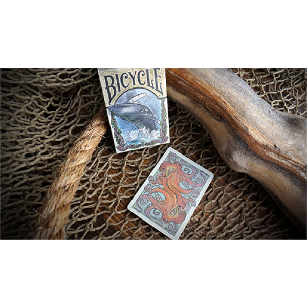 Sea Creatures Deck (Bicycle Colorized) Playing Cards