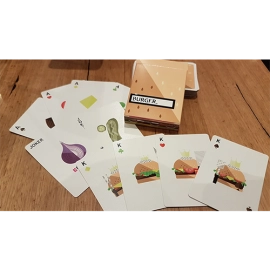 Spielkarten Burger Playing Cards Created by FLAMINKO Playing Cards
