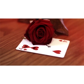 ONE Two of Hearts (Online Instructions and Red Gimmick) Edition by Matthew Underhill - DVD