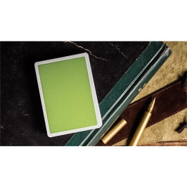 Spielkarten Steel Green Playing Cards (V2 Edition) by Bocopo