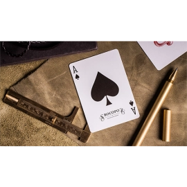 Spielkarten Steel Green Playing Cards (V2 Edition) by Bocopo