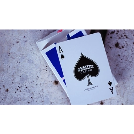 Spielkarten Royal Blue Gemini Casino Playing Cards by Toomas Pintson