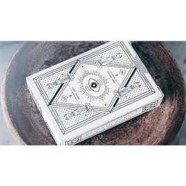 Spielkarten Limited Edition White Luxor Playing Cards by Toomas Pintson