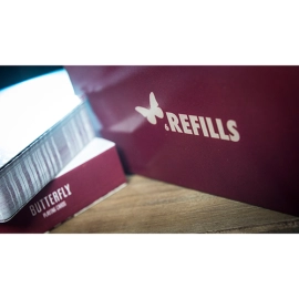 Refill Butterfly Cards Red (2 pack) by Ondrej Psenicka