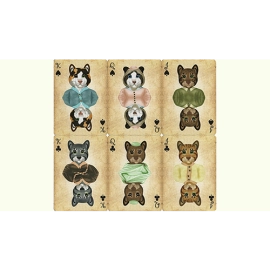 Spielkarten Friendly Feline Playing Cards
