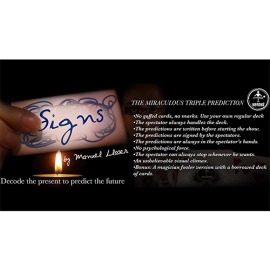 SIGNS (Gimmicks and Online Instructions) by Vernet