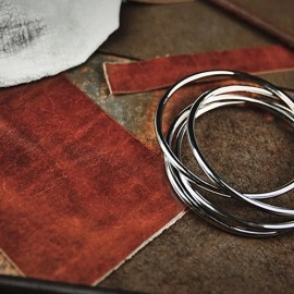 Linking Rings (Chrome - 10cm) by TCC
