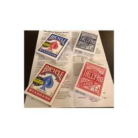 The Blind Wizard Deck Blue Bicycle (Gimmicks and Online Instructions) by Don Boyer