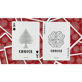 Spielkarten Choice Cloverback (Red) Playing Cards
