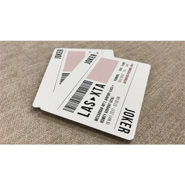 Spielkarten Premier Edition in Restricted Red by Jetsetter Playing Cards