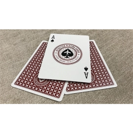 Spielkarten Premier Edition in Restricted Red by Jetsetter Playing Cards