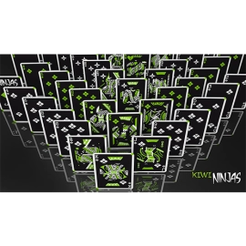 Spielkarten Cardistry Kiwi Ninjas (Green) Playing Cards by World Card Experts
