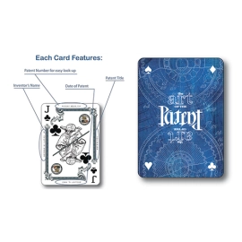 Spielkarten Limited Edition Art of the Patent (Classic) Playing Cards