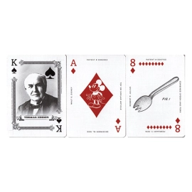 Spielkarten Limited Edition Art of the Patent (Famous) Playing Cards
