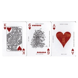 Spielkarten Limited Edition Art of the Patent (Amusement) Playing Cards